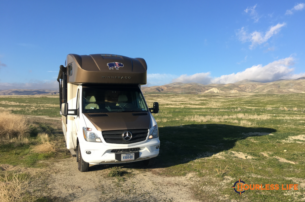 Elkhorn Road Dry Camping in California