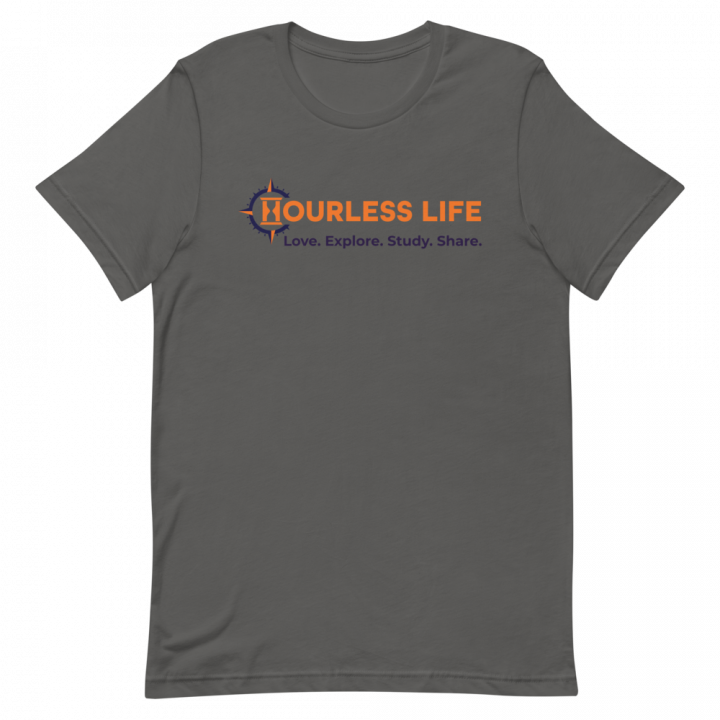 Hourless Life Family Mission Statement T-Shirt Asphalt