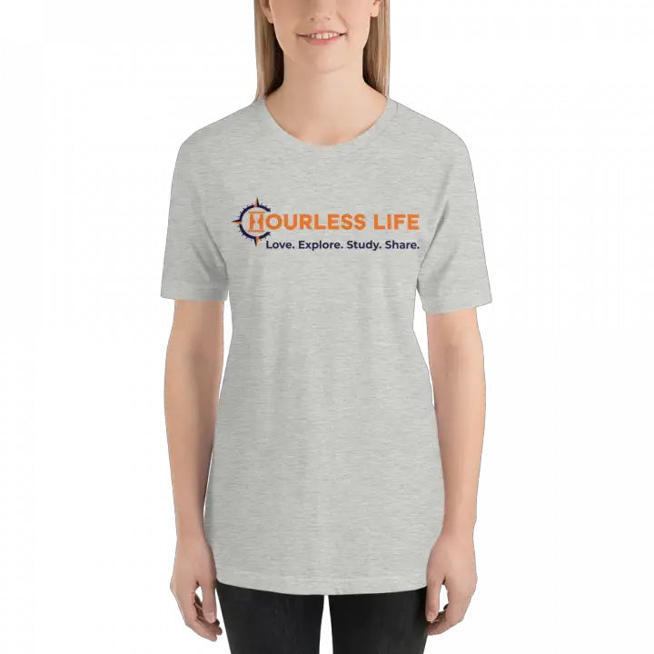 Women's Hourless Life Mission Statement T-Shirt Athletic Heather