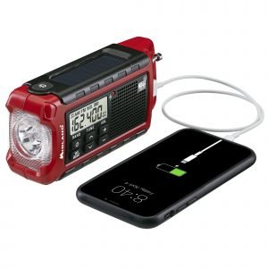 Midland Compact Emergency Crank Radio for Jeep