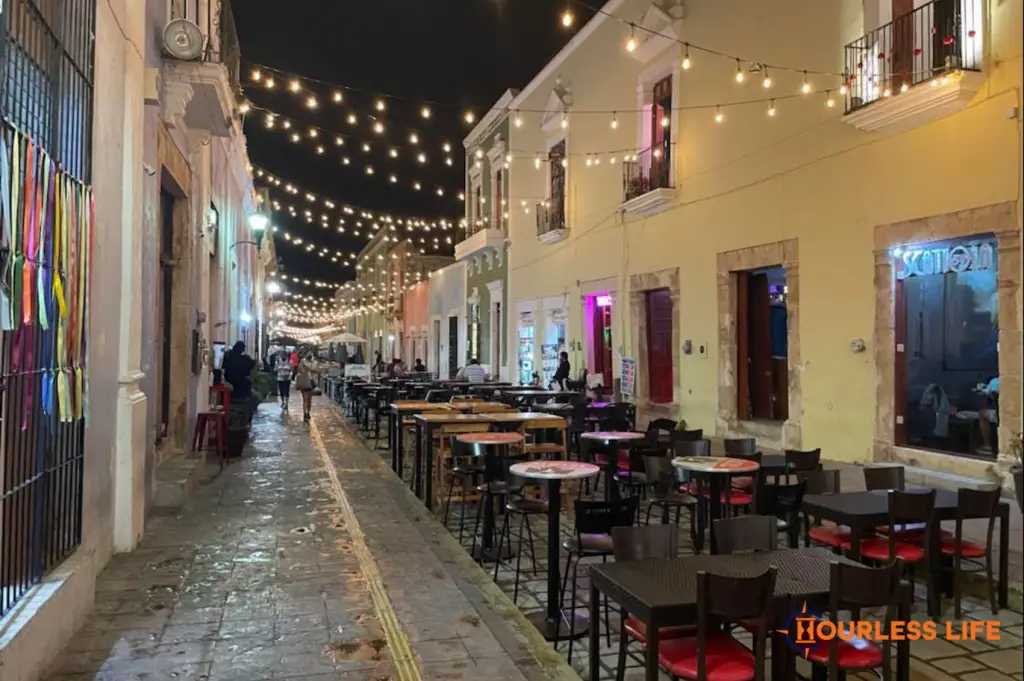 Calle 59 Dining in Campeche