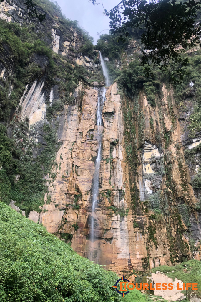 Yumbilla Falls in Northern Peru