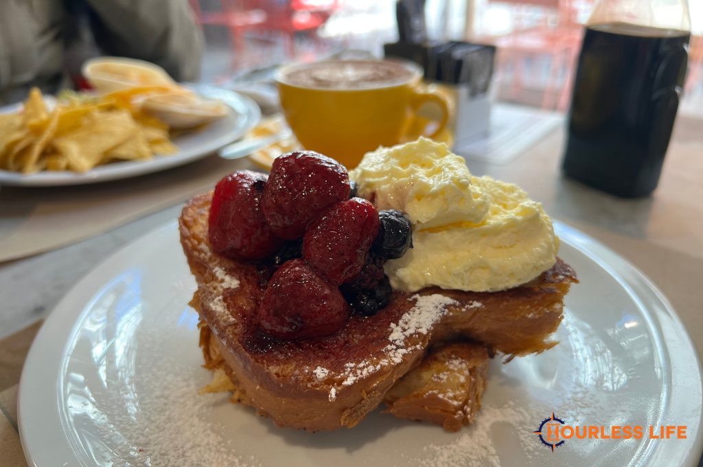 French Toast at Cafe Crespin in Buenos Aires
