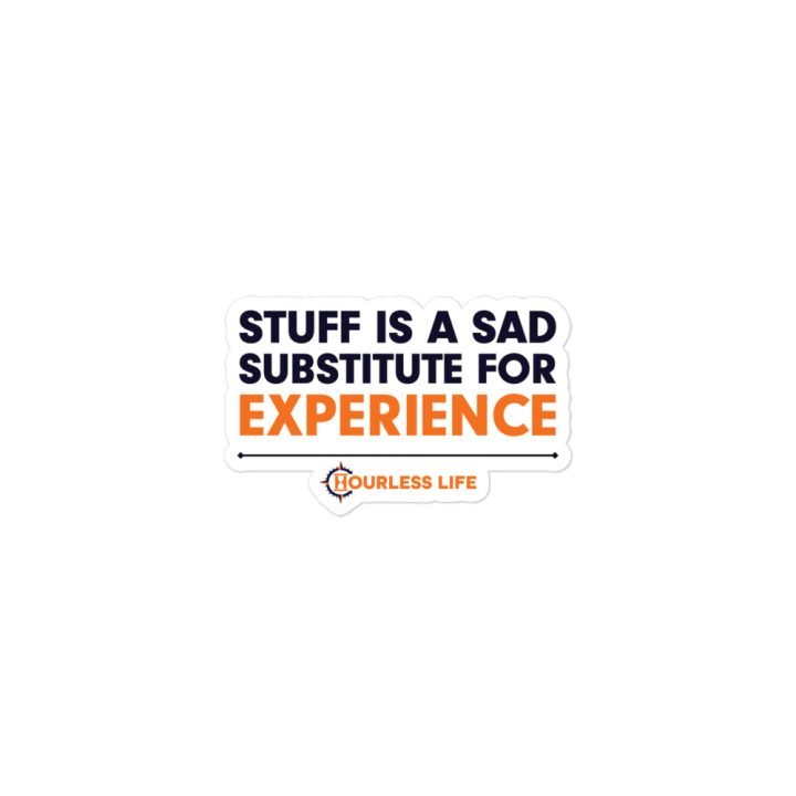Overlanding Lessons Learned Sticker: Experience - Image 2