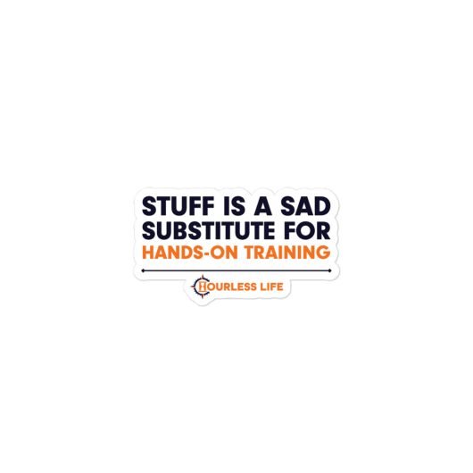 Overlanding Lessons Learned Sticker: Training