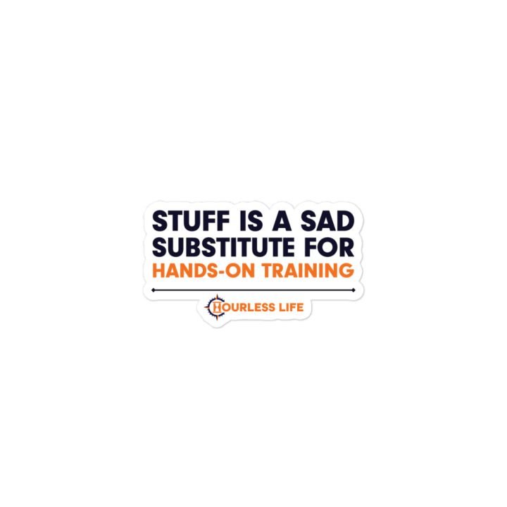 Overlanding Lessons Learned Sticker: Training
