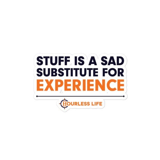 Overlanding Lessons Learned Sticker: Experience
