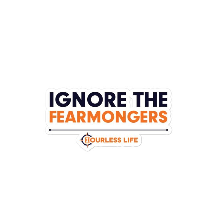 Overlanding Lessons Learned Sticker: Fearmongers - Image 2