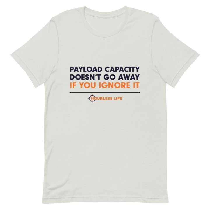 Overlanding Lessons Learned T-shirt: Payload