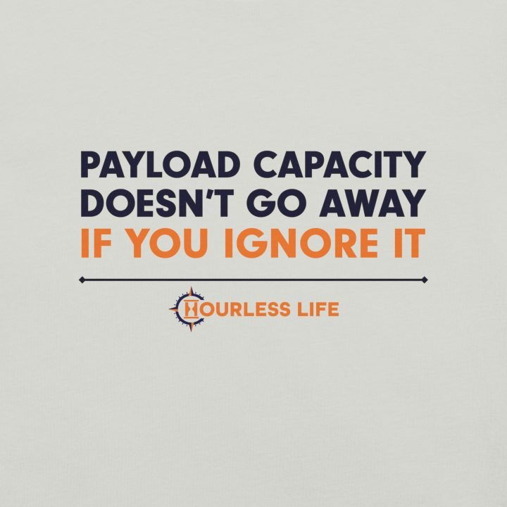 Overlanding Lessons Learned T-shirt: Payload - Image 3