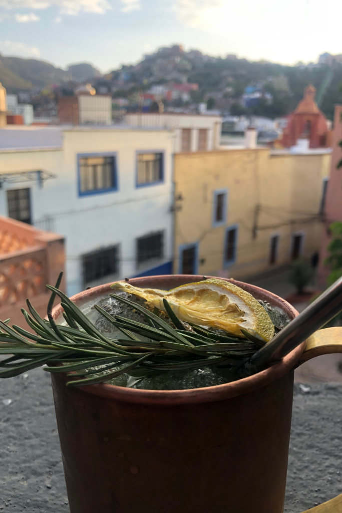 Specialty cocktail Oajillo in Guanajuato