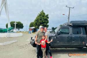 At the southern end of the Pan-American Highway
