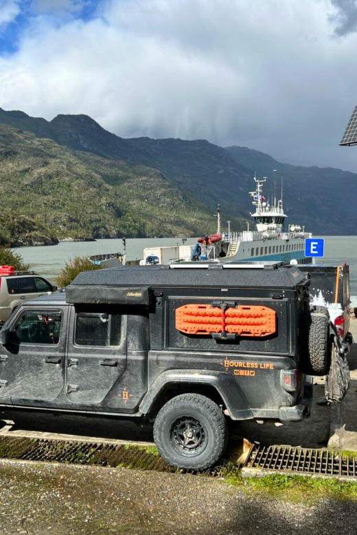 Caleta Yungay Ferry at Bottom of Carretera Austral