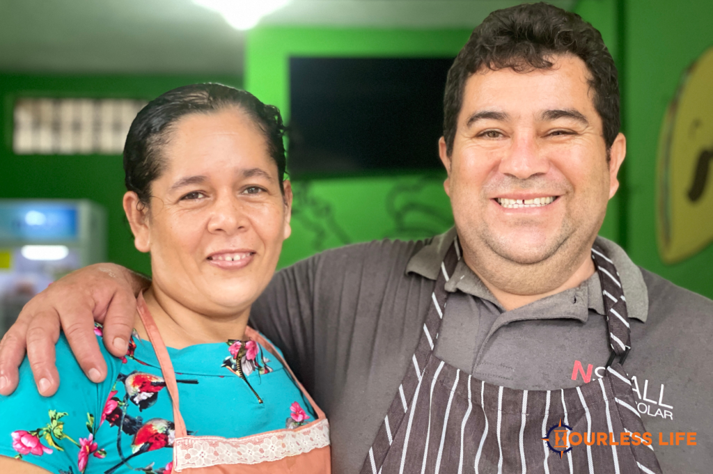 Pupusa Shop in Jalpatagua Guatemala