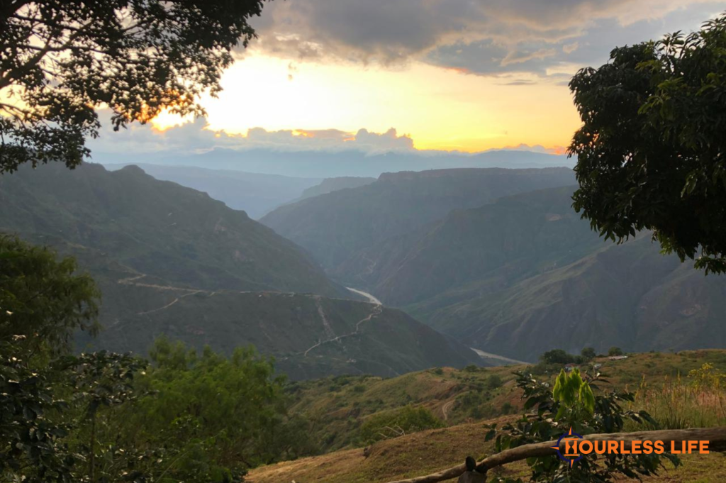 Chicamocha Canyon in Colombia