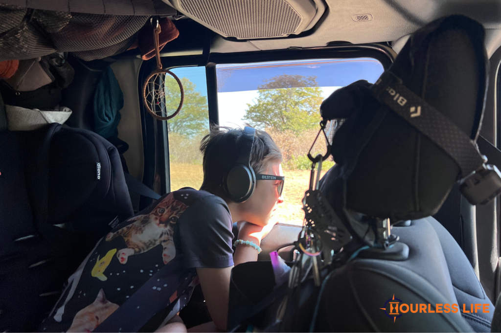 Caspian Highland Full-time Overlanding Child