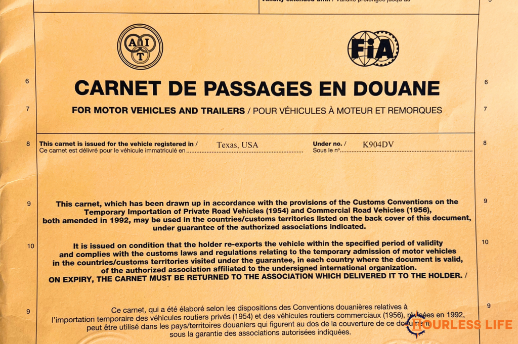 Answering Carnet de Passage Questions